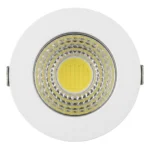 Foco Spot Led Mini 3W Embutido Redondo Luz Fria 6000K