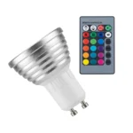 Ampolleta Led Gu10 RGB 5W Con Control Remoto - Imagen 3