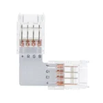 Conector Tipo L Tira Led 12v RGB 4pin