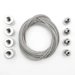 Kit De Piolas de Acero Para Colgar Suspender Paneles LED 60x60