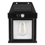 Foco Aplique Solar Lampara Ampolleta Con Sensor Movimiento