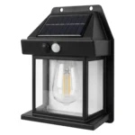 Foco Aplique Solar Lampara Ampolleta Con Sensor Movimiento - Imagen 2