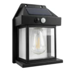 Foco Aplique Solar Lampara Ampolleta Con Sensor Movimiento - Imagen 3