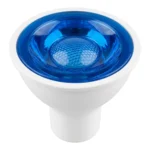 Ampolleta GU10 Dicroico 5W 220V Azul
