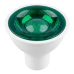 Ampolleta GU10 Dicroico 5W 220V Verde