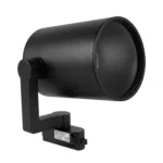 Porta Foco Para Riel Monofasico Porta PAR30 E27 Negro (No Incluye Ampolleta)