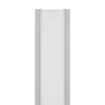 Perfil De Aluminio Embutido R513A 17X17mm x 2mts Con Difusor Opal - Imagen 2