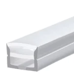 Silicona Sobrepuesto Rectangular 20x14mm, Con Cuerda para Cinta 12-24V Flexible para 10a18mm