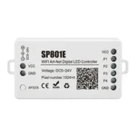 Controlador LED SP801E Art-Net Magic para Módulo de Panel Matrix, tira de luz, Control inalámbrico, iOS, Android, DC5-24V